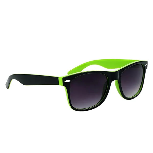 Two-Tone Sunglasses With UV400 Protection