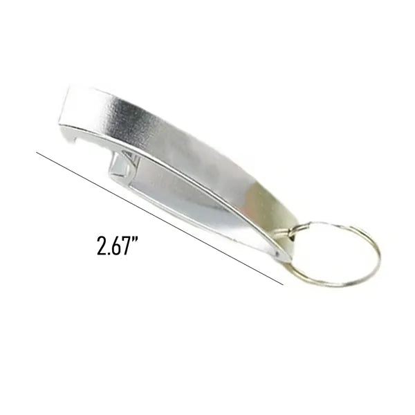 Aluminum Bottle Opener Keychain