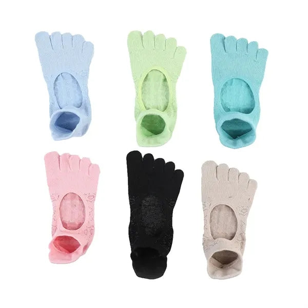 Five-Toe Breathable Yoga Socks