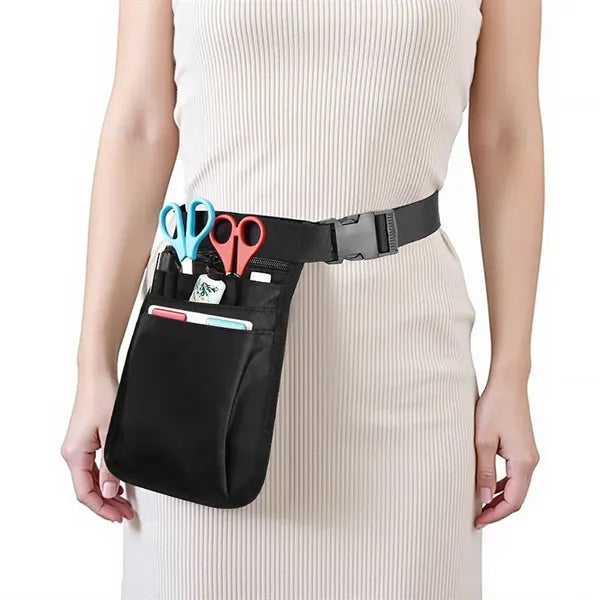 Server Nurse Apron with Multiple Pockets
