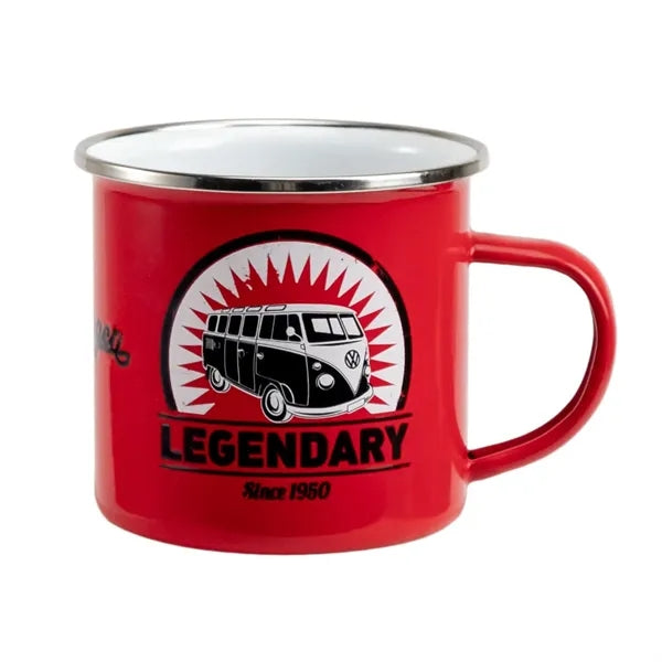 Enamel Camping Mug with Logo