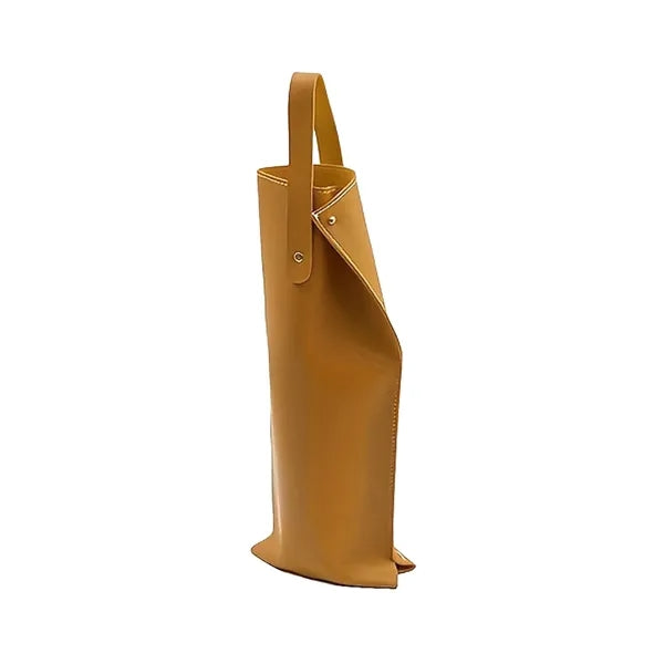 PU Leather Wine Tote Bag w/Handle