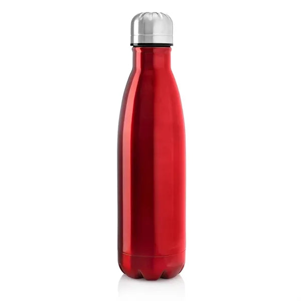 17 Oz Stainless Steel Vacuum Insulated Bottle W/ Lid