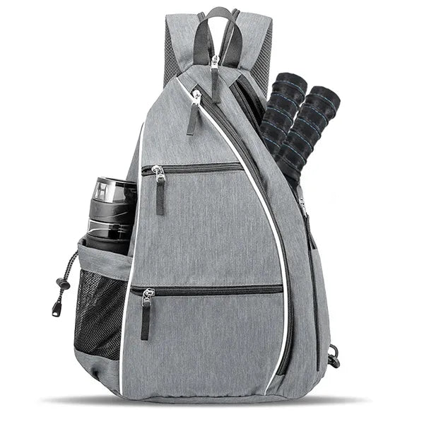 Pickleball Backpack Sling Bag Multi Pocket Sports Gear Stora