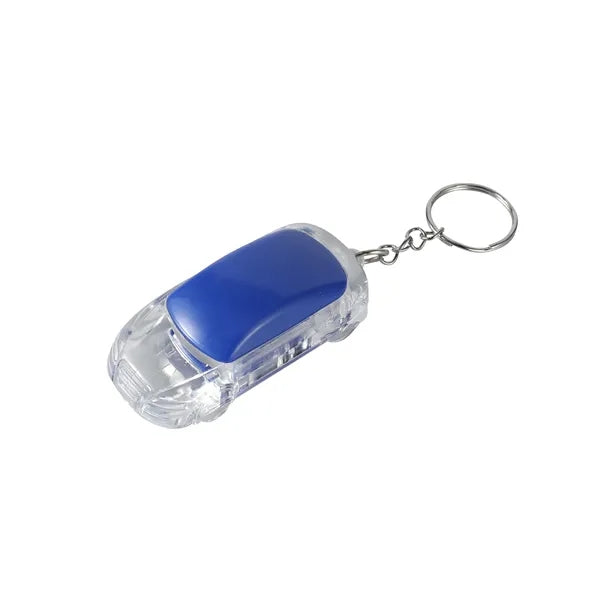 Car Shaped Led Flashlight Keychain