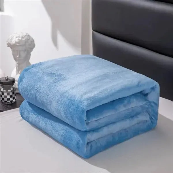 Warm Fleece Blanket Double Blanket