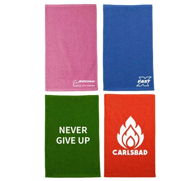 11" X 18" Cotton Velour Rally Towel