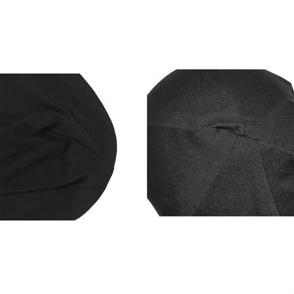 Double-Layered Knit Beanie Hat
