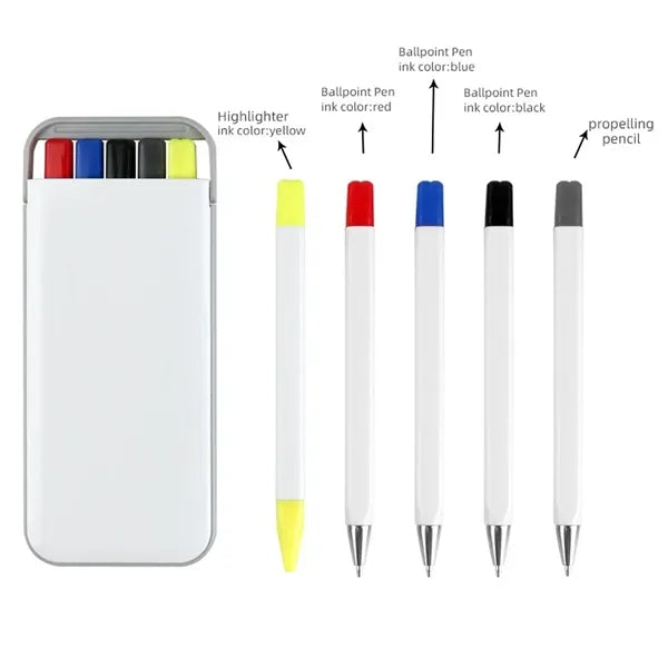 5-In-1 Writing Pen Set
