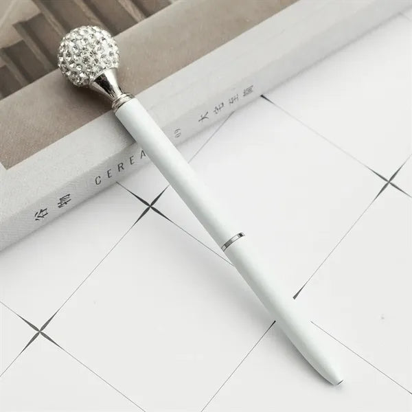 Crystal Ball Metal Pen