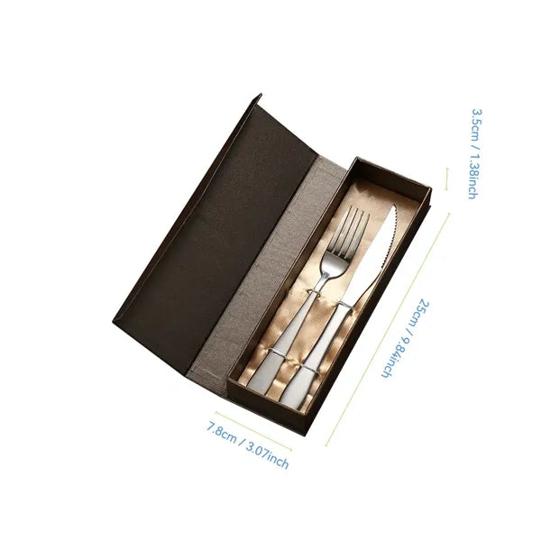 Stainless Steel Tableware Knife And Fork Set