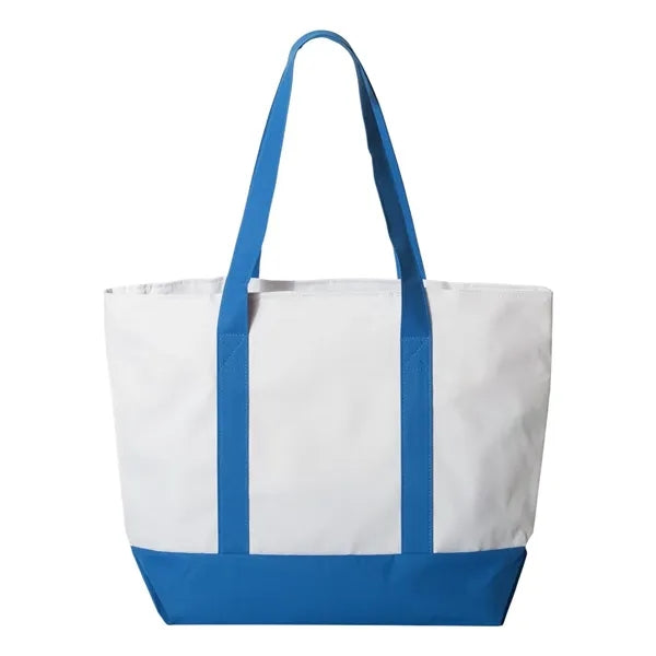 Liberty Bags Bay View Giant Zippered Tote