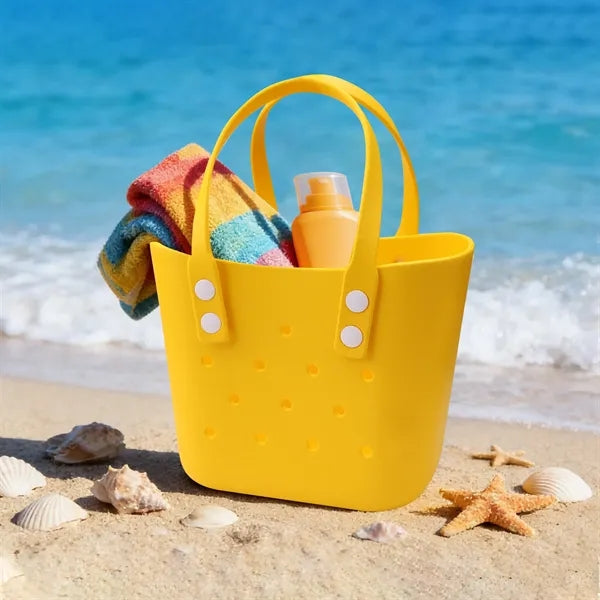 Medium EVA Hole Beach Tote Bag Grocery Storage
