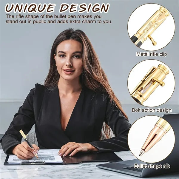 Luxury Bolt Action Ballpoint Pen