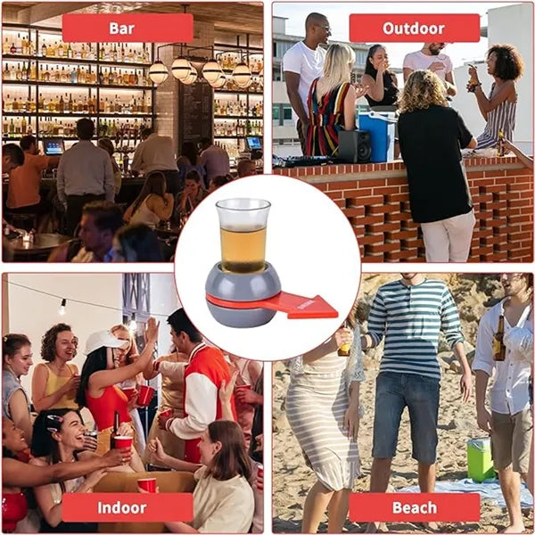 Shotting Fun Drinking Spin Shot Party Games Adults