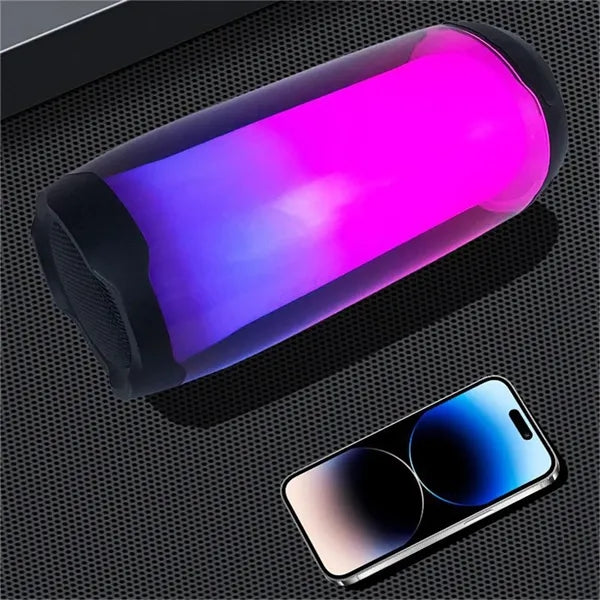 Portable Bluetooth Speaker LED Light Mode Wireless
