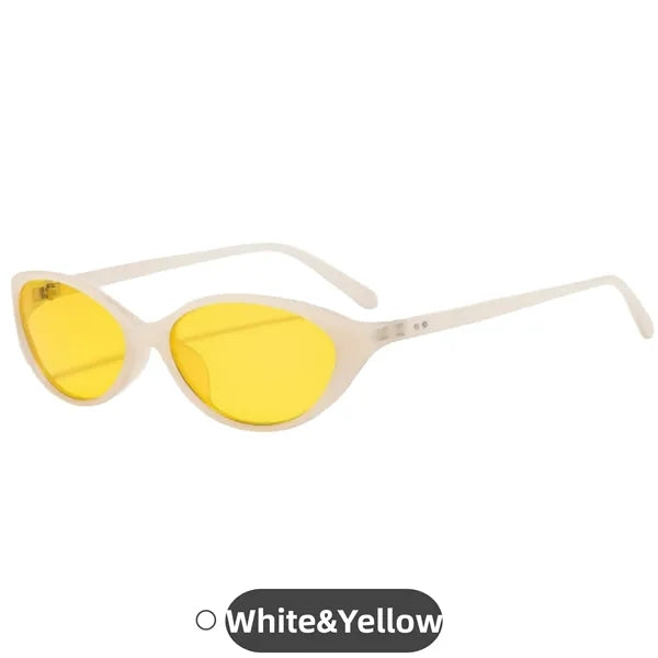 Retro Oval Sunglasses Vintage Small Fashion Shades