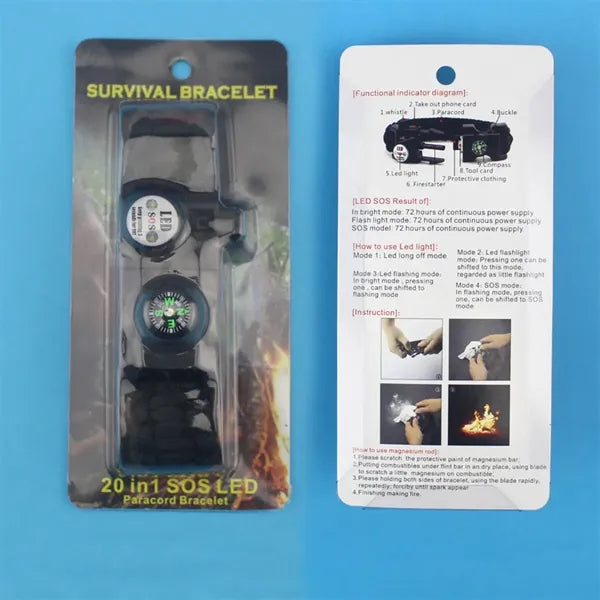 Multi-functional Bracelet Survival Bracelet,Safety Measures
