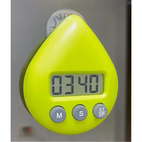Cute Waterproof sucking disc Non-Ticking Battery Timer