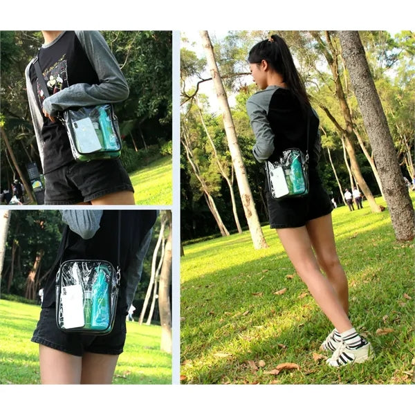 Clear Crossbody Bag Stadium Approved See Through Purse