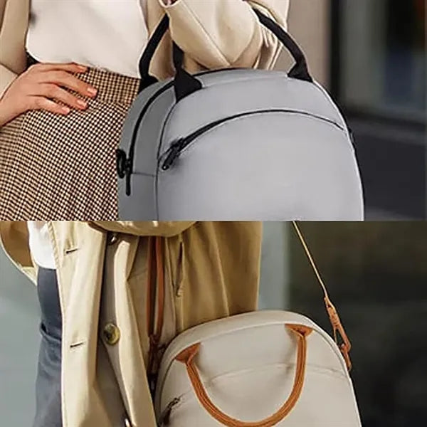 Insulated Lunch Bag with Large Capacity Front Pocket