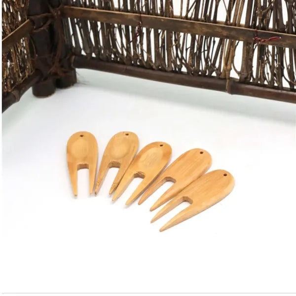 Bamboo Golf Greenkeeper Tool Grass & Mark Repairer