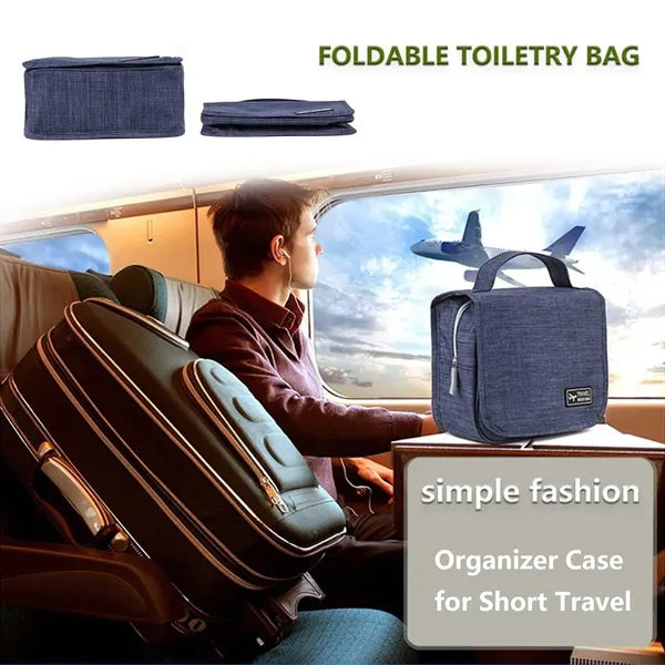 Hanging Portable Water-resistant Travel Toiletry Bag