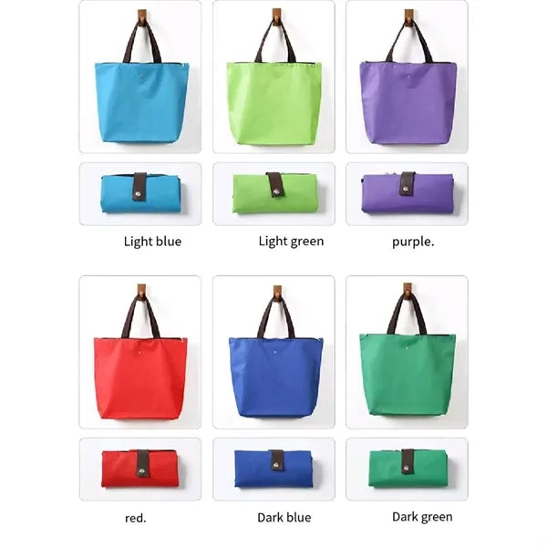 Oxford Shopping Bag Durable Waterproof Foldable