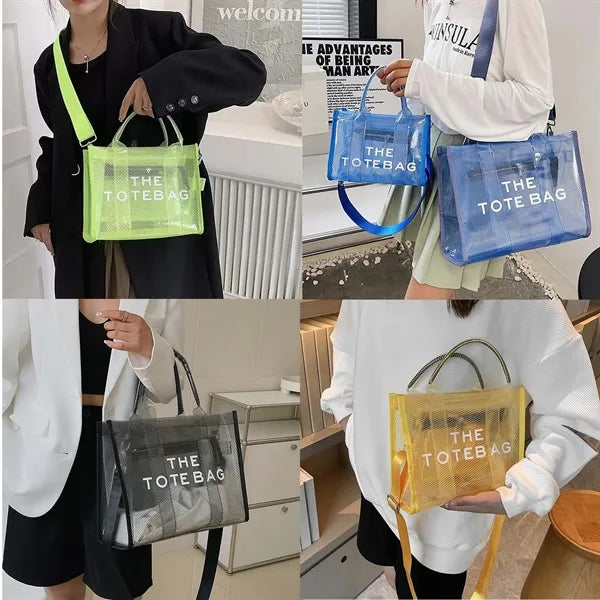 Waterproof PVC Tote Bag Large Capacity Organized