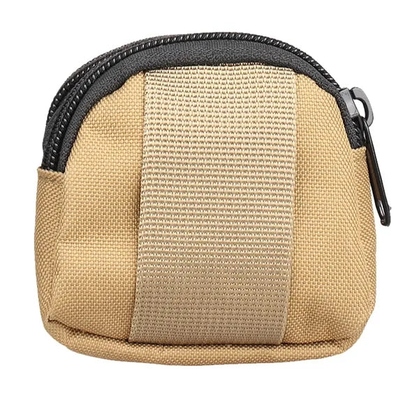 Premium Waterproof Coin Purse Keychain Multi-Compartment