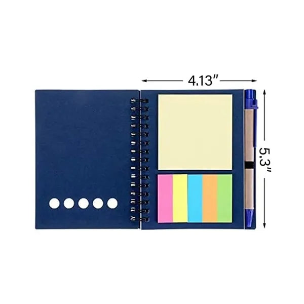 Spiral Notebook with Pen Holder