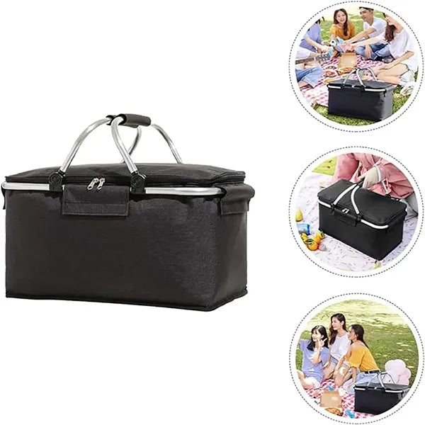 Insulated Foldable Picnic Travel Shopping Camping Bag