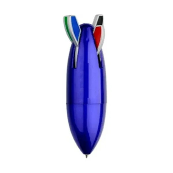 4 In 1 Abs Rocket Shape Ballpoint Pen