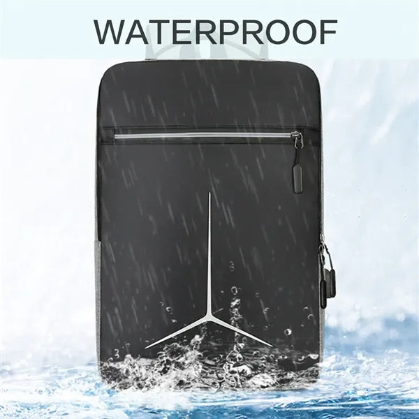 Oxford Fabric Computer Backpack with USB Charging