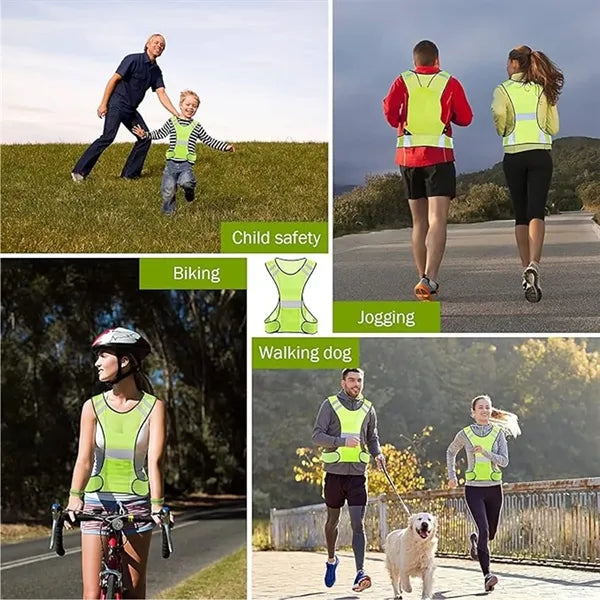 360 High Visibility Ultra Thin Lightweight Safety Vest