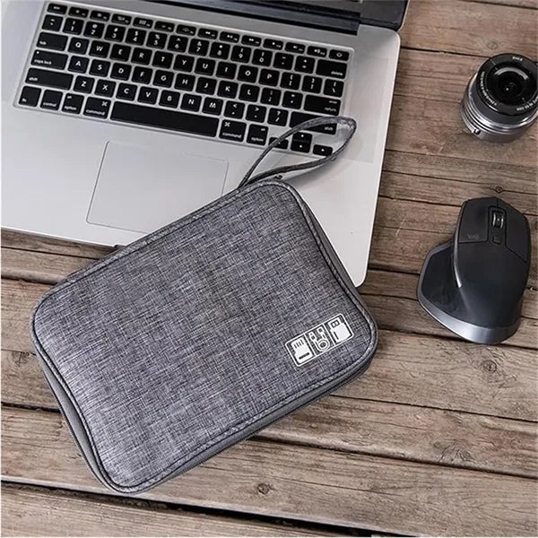 Portable Waterproof Travel Cable Organizer Bag
