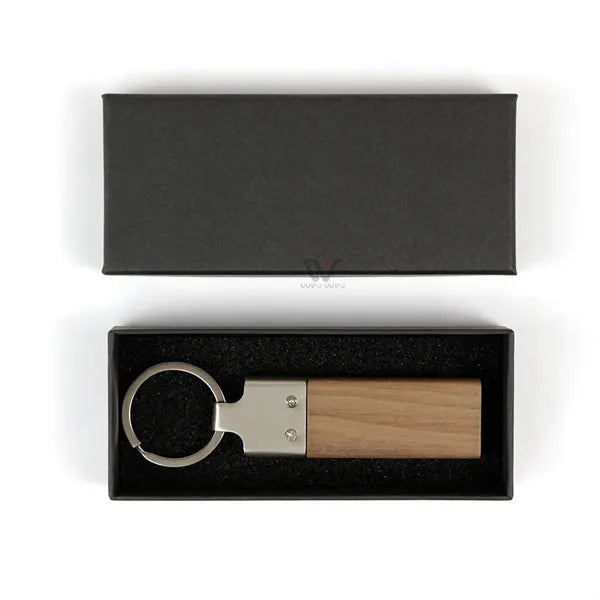 Belmont Wood Key Chain