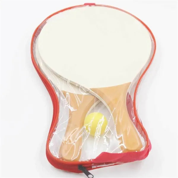 Durable Wood Beach Rackets for Versatile Outdoor Play