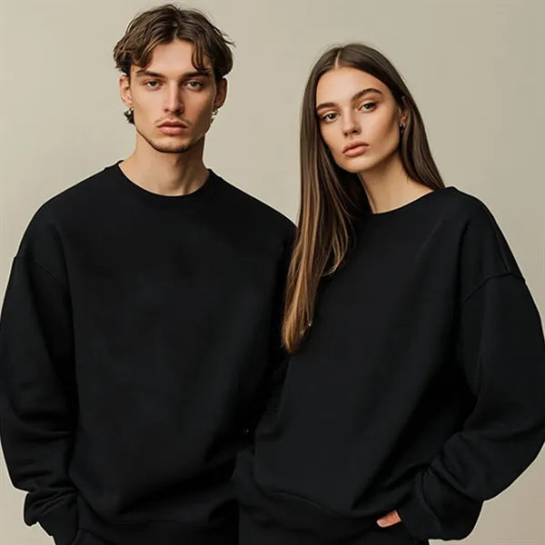 Soft Cozy Unisex Fit Classic Pullover Sweatshirt