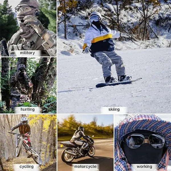 Camo Military Warm Balaclava Winter Mask For Hunting Fishing