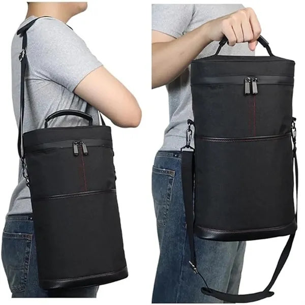 Leakproof Champagne Wine Cooler Bag For 2 Bottles