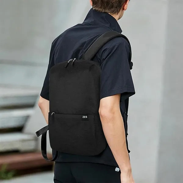 Lightweight Waterproof Oxford Backpack with Multiple Pockets
