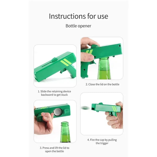 Cap Gun Beer Bottle Opener
