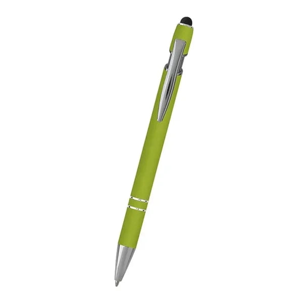 Rubberized Aluminum Stylus Pen