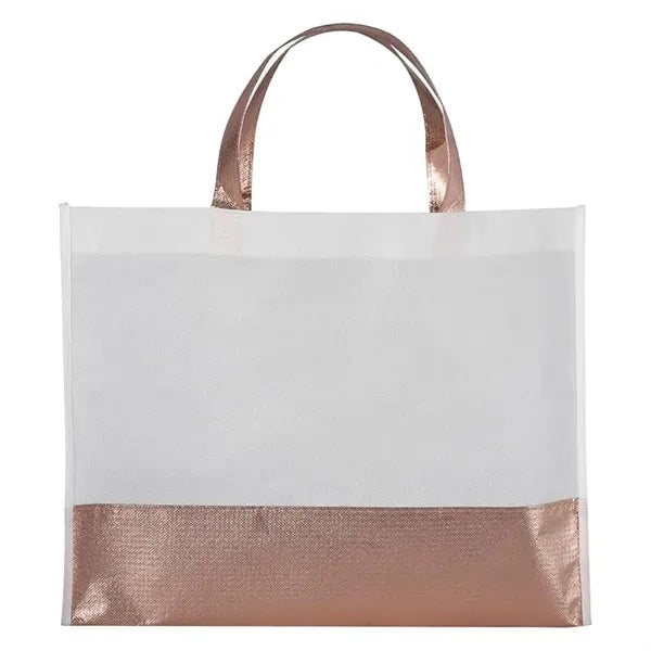 Flair Metal-Accented Stylish Tote