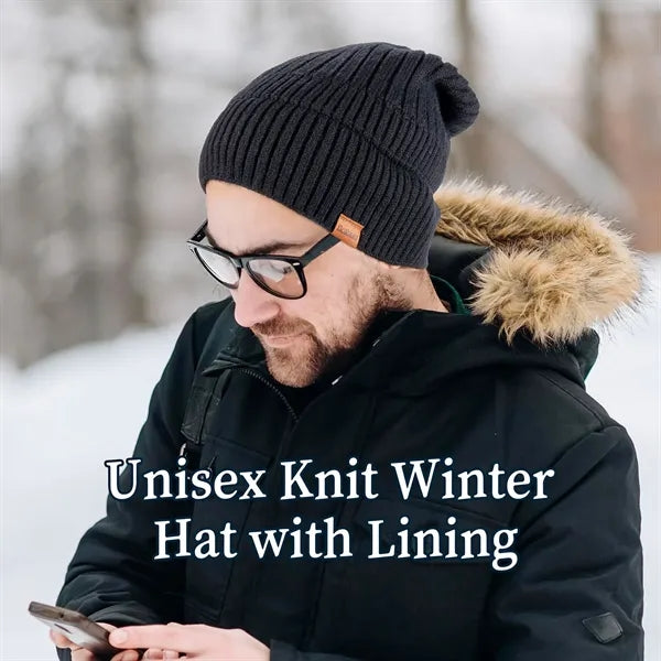 Warm Knitted Cold-proof Woolen Hat for Fall and Winter