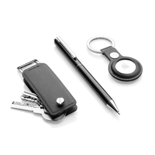 Recycled Aluminium Pen Keychain Set