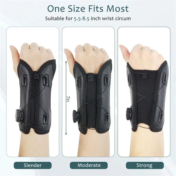Adjustable Knob Wrist Guard with Support Board