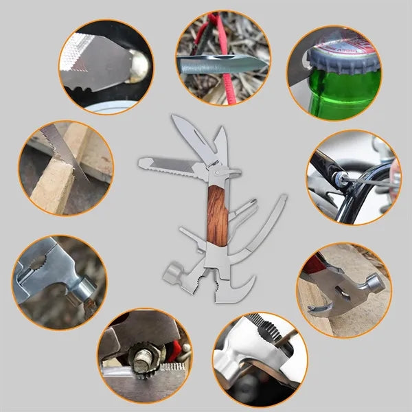 14-in-1 Multi-purpose Cone Hammer for Cars