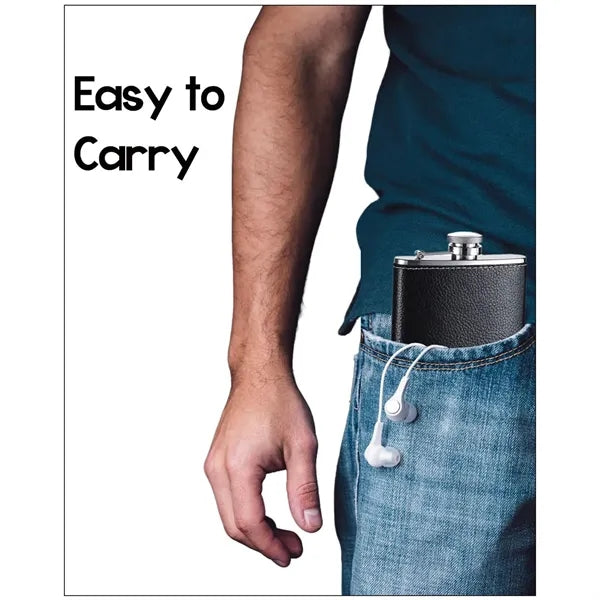 7 Oz Stainless Steel Portable Hip Flask
